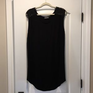 ASTR Black Sleeveless Dress